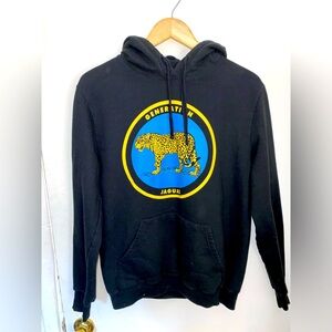 Generation Jaguars unisex black hoodie size medium